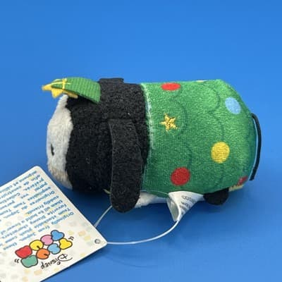 DISNEY Tsum Tsum Mini Goofy Plush 3.5" Christmas Tree Hat Collection 2014 - Thumbnail 6