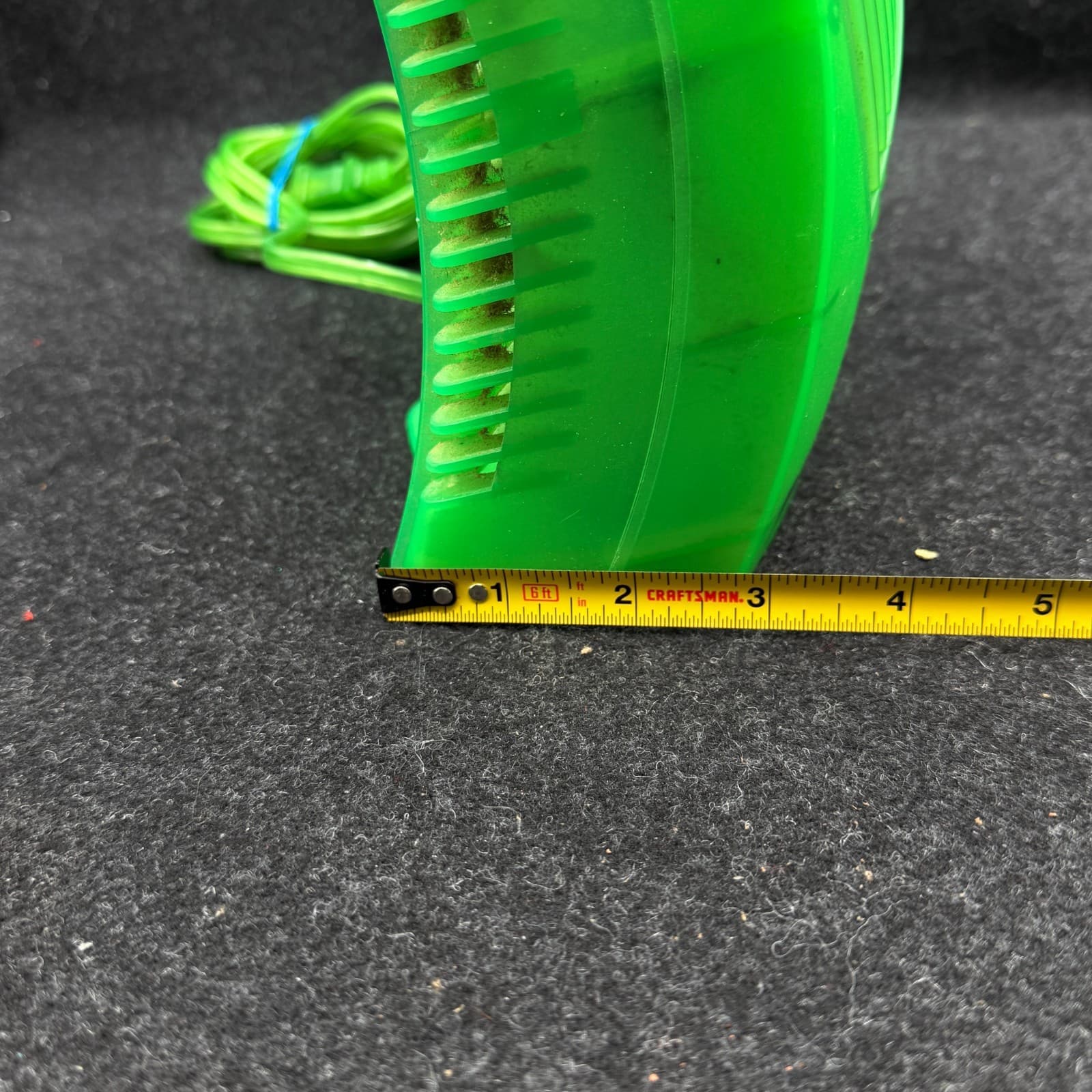 90s Holmes Tropicool Desktop Electric Fan Green Vintage Tested Works - Thumbnail 4