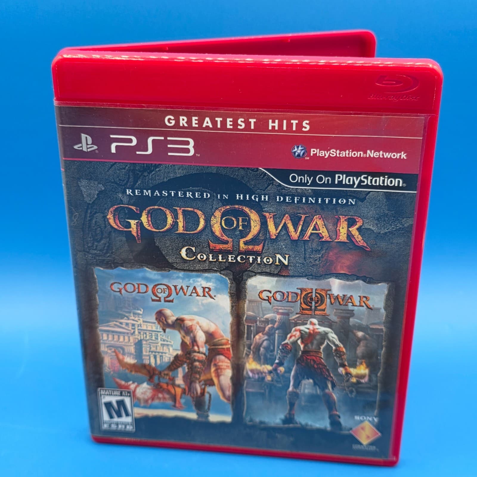 God Of War Collection *NFR* PS3 (Sony, PlayStation, 2009) CIB w/Manual Tested 🔥 - Thumbnail 3