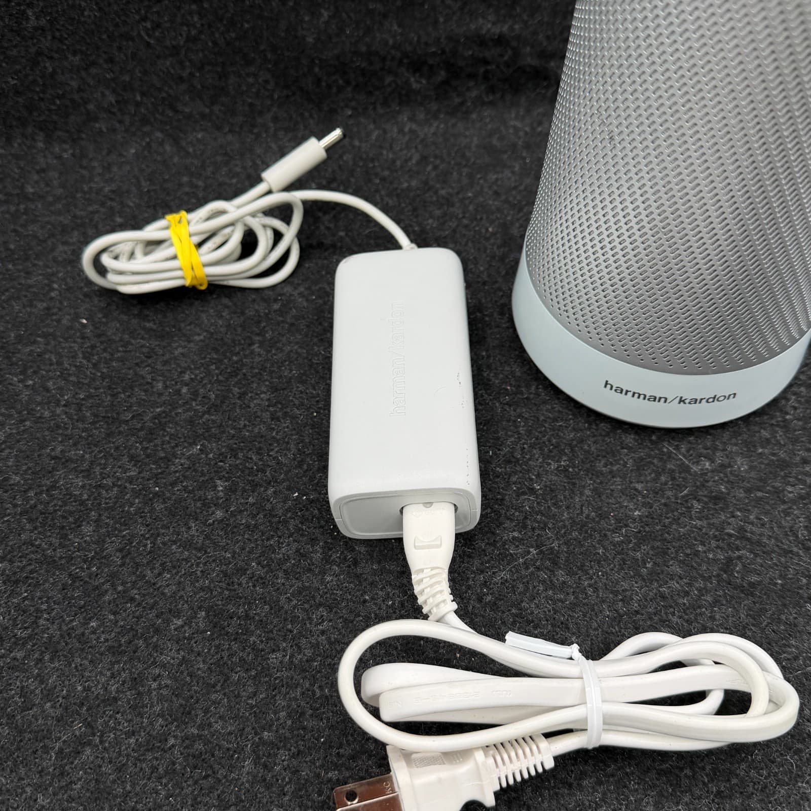 Harman Kardon Invoke Bluetooth Voice-Activated Speaker w/ Power Cable White - Thumbnail 2