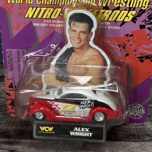 VTG Racing Champions WCW Nitro Wrestling Alex Wright Die Cast - Thumbnail 2
