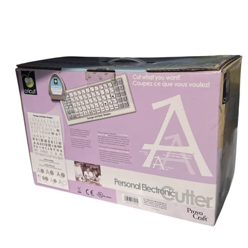 No Power Cord Cricut Personal Cutter Machine CRV001 Craft Cutting - Thumbnail 3