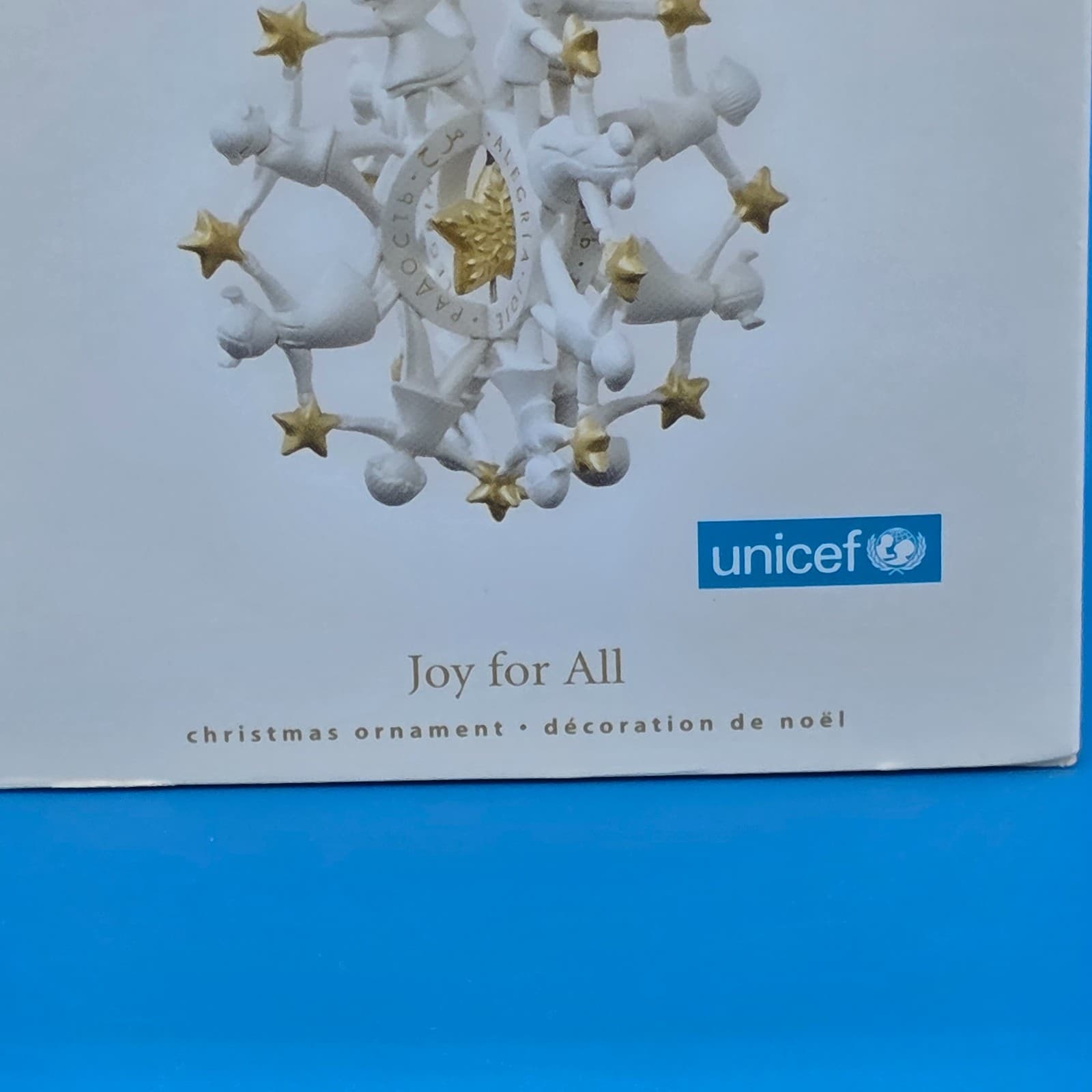 Hallmark Joy for All UNICEF 2008 Keepsake CHRISTMAS Ornament - Thumbnail 2