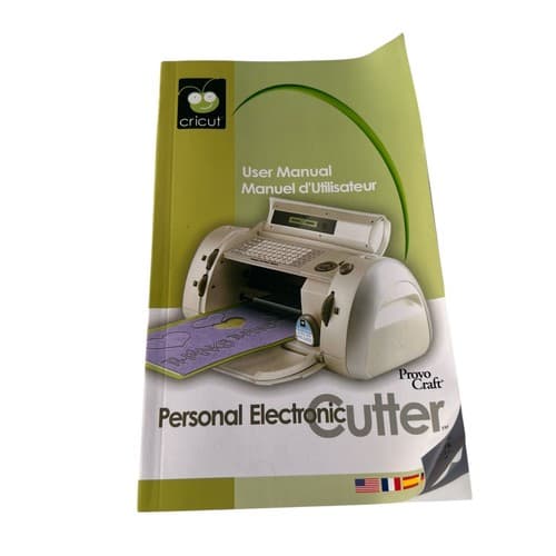 No Power Cord Cricut Personal Cutter Machine CRV001 Craft Cutting - Thumbnail 13