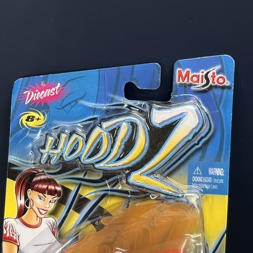 VTG 2004 Maisto Ford Mustang Hoodz Detailed Collectible Diecast Car Red - Thumbnail 2