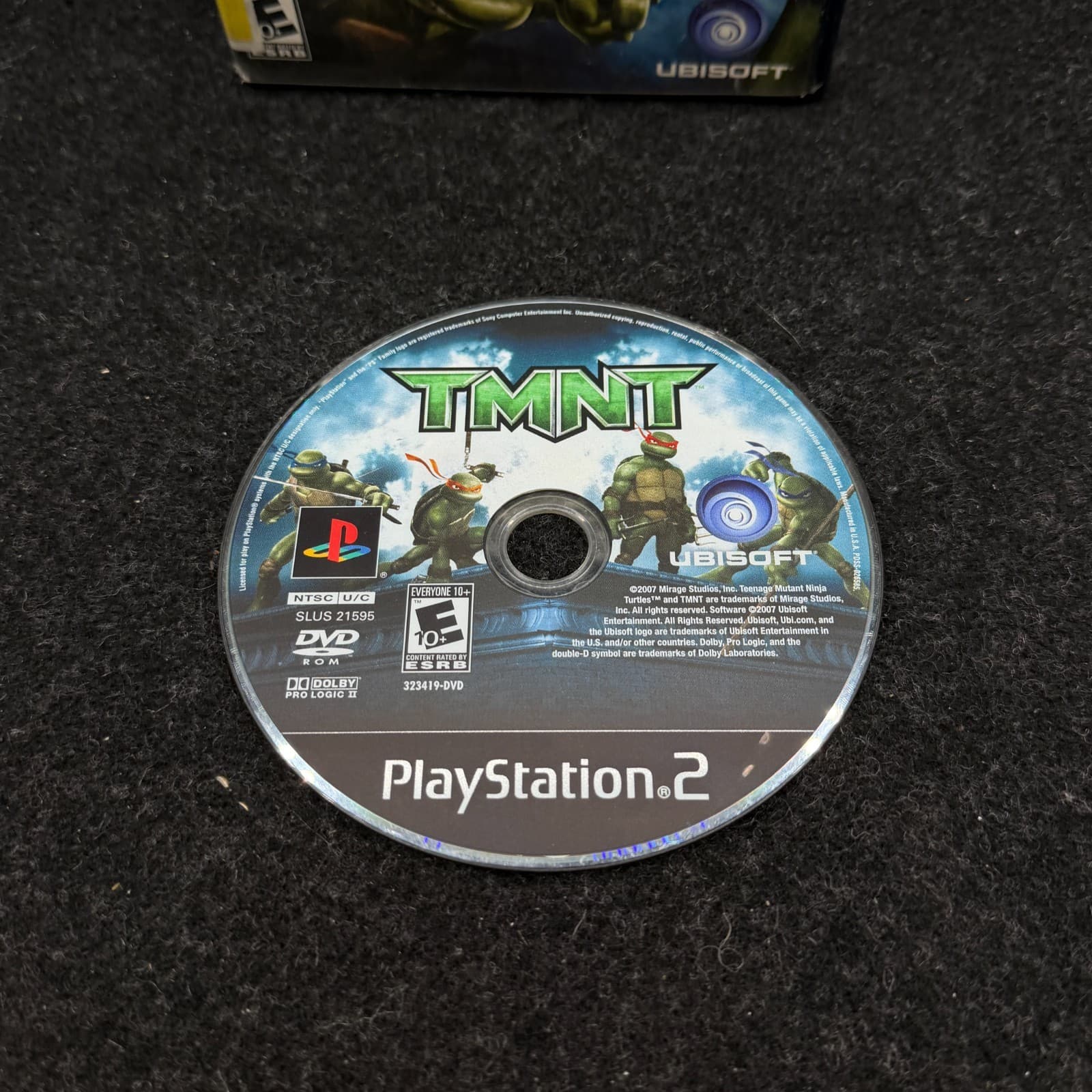 TMNT (Sony PlayStation 2 PS2, 2007) No Manual - Tested - Thumbnail 2