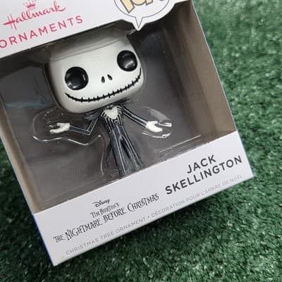 Jack Skellington Nightmare Before Christmas 2024 Hallmark Funko Pop Ornament NIB - Thumbnail 2