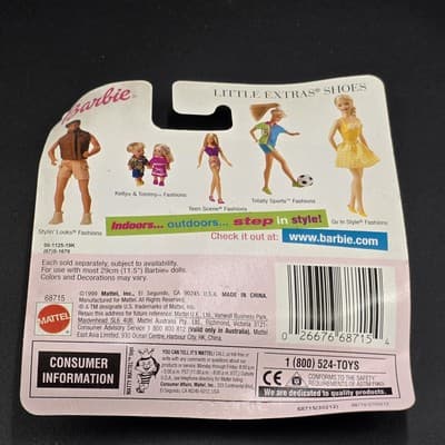 BARBIE LITTLE EXTRAS CASUAL SHOES #68715 - Thumbnail 6