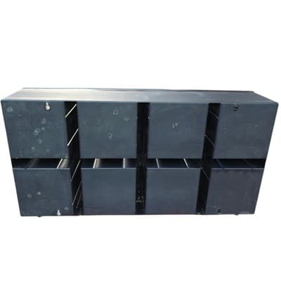 Vintage Alpha Storage Wall Mount Rack Holds 56 NES & 96 CDs - Thumbnail 8