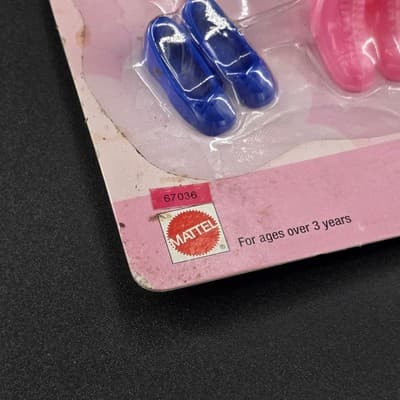 2001 BARBIE LITTLE EXTRAS 6 PAIR OF SHOES - 68715 - ORIGINAL BOX UNOPENED - #3 - Thumbnail 3
