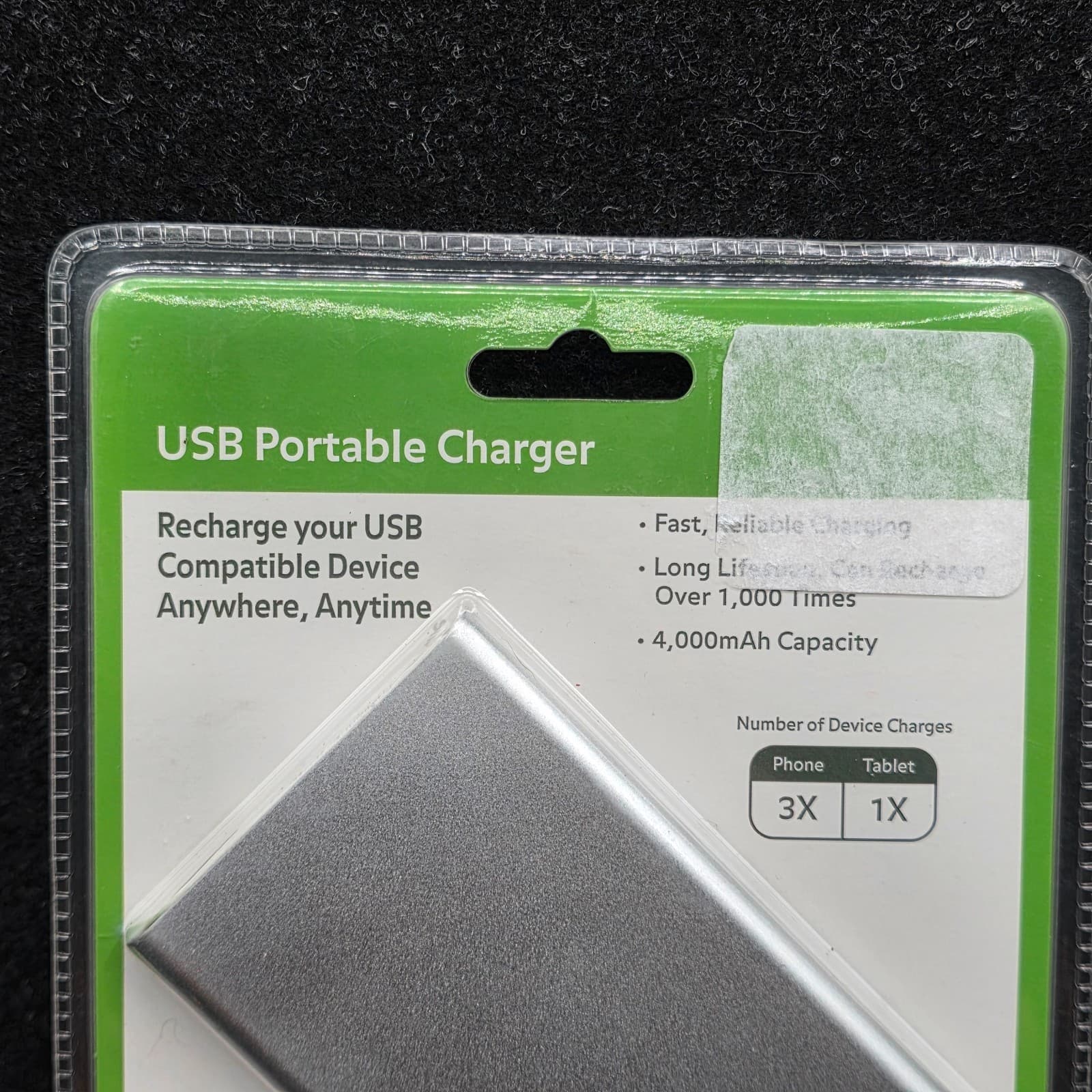 Worx USB PORTABLE CHARGER Power Bank 4000mAh Pocket Sized - Thumbnail 2
