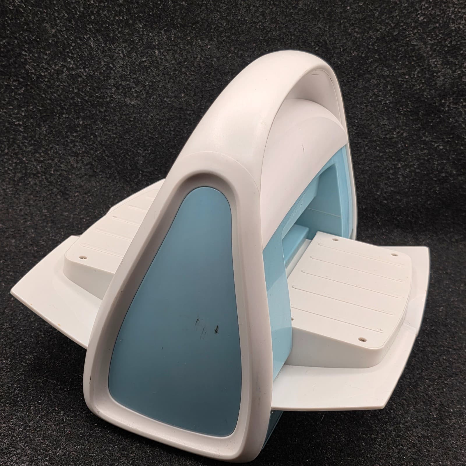 Cricut Cuttlebug Die Cutting Embosing Machine Folding White Blue Crank - Thumbnail 5