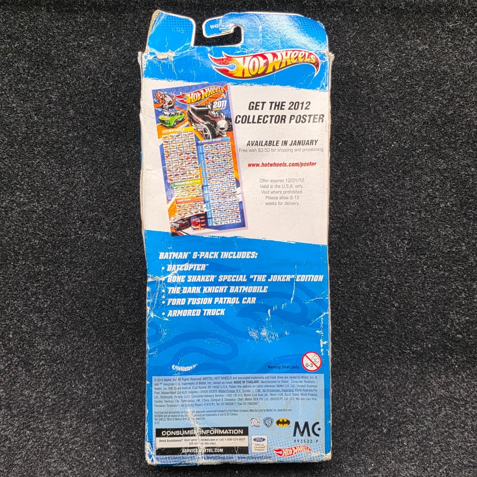 Hot Wheels The Dark Knight: Batman 5 Pack - Thumbnail 7