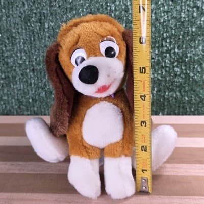 Walt Disney Copper Plush From The Fox and the Hound 6" Video Release Toy - Thumbnail 5