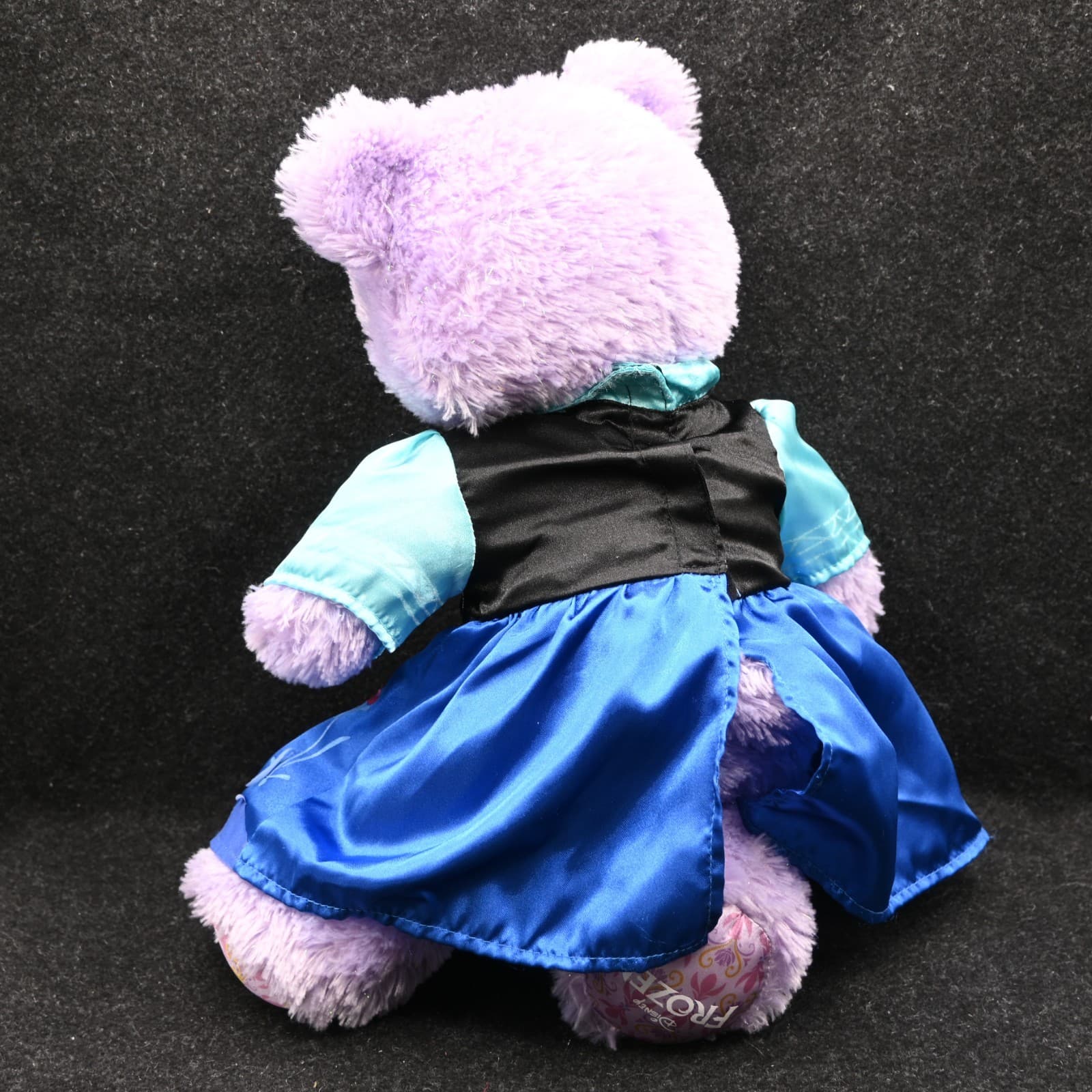BUILD A BEAR PURPLE SPARKLE DISNEY FROZEN PRINCESS ANNA 18" PLUSH With Outfit - Thumbnail 6