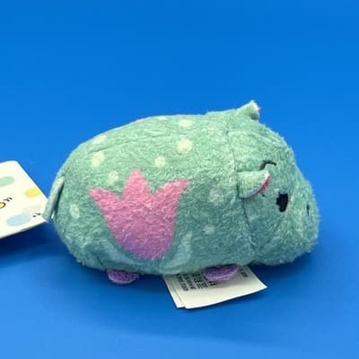 Hippo Disney Parks Fantasyland series Tsum Tsum 3.5" toy plush mini USA stuffed - Thumbnail 3
