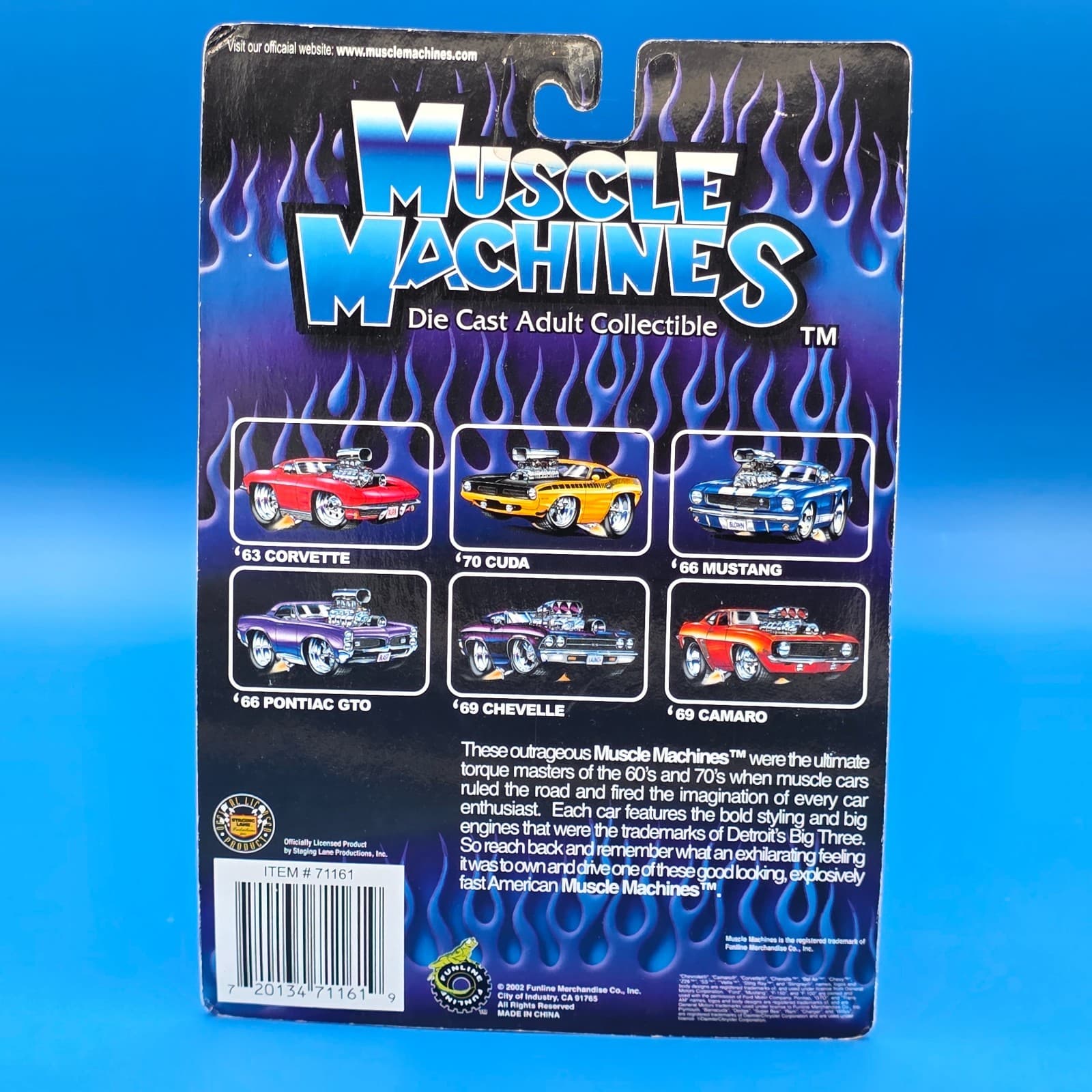 Muscle Machines '40 Willys Pickup Stars n Stripes 02-73 1:64 scale - Thumbnail 3