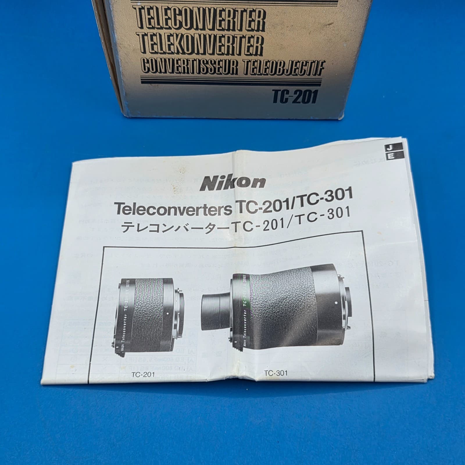 NIKON AI-S TC-201 2X TELECONVERTER 367285 Made in Japan - Thumbnail 2