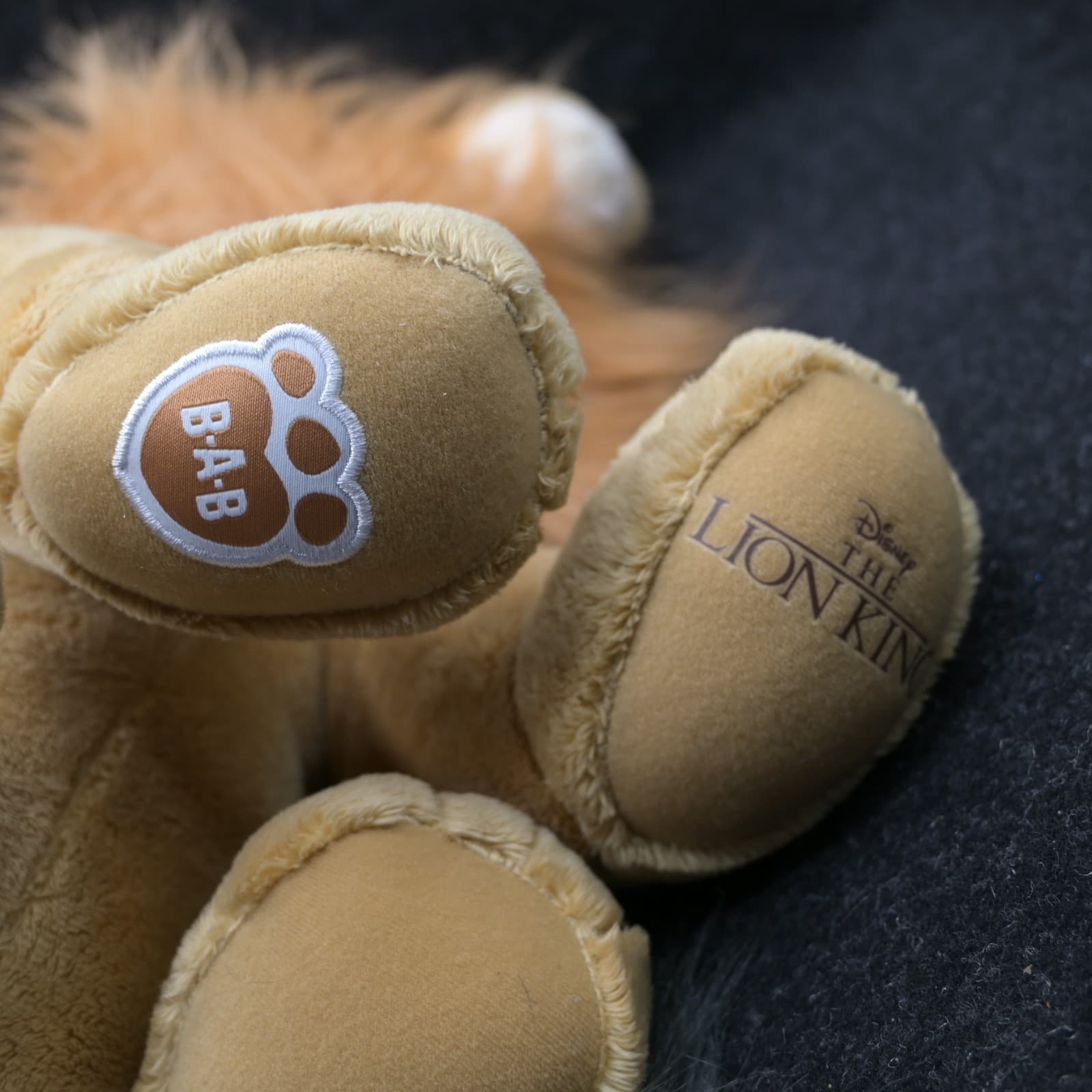 Build A Bear The Lion King Adult Simba Mufasa 17" Disney Plush - Thumbnail 8
