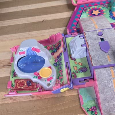 Pound Puppies Galoob Van Bus Circus Playground Fold Out Play Set Vintage 1995 - Thumbnail 13