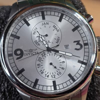 Invicta Specialty Collection 0366 Men's Watch 100 M Flame Fusion Crystal Swiss - Thumbnail 7