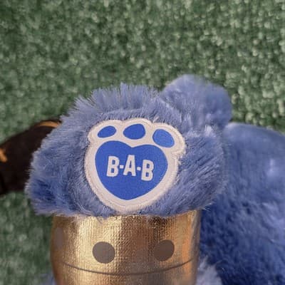 Disney Aladdin Genie Build A Bear Plush Stuffed Animal 18" Blue - Thumbnail 4