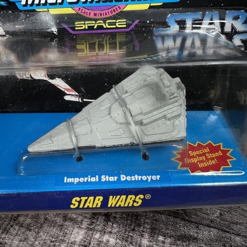 Vintage Micro Machines Star Wars Imperial Star Destroyer 1995 miniature Figure - Thumbnail 2