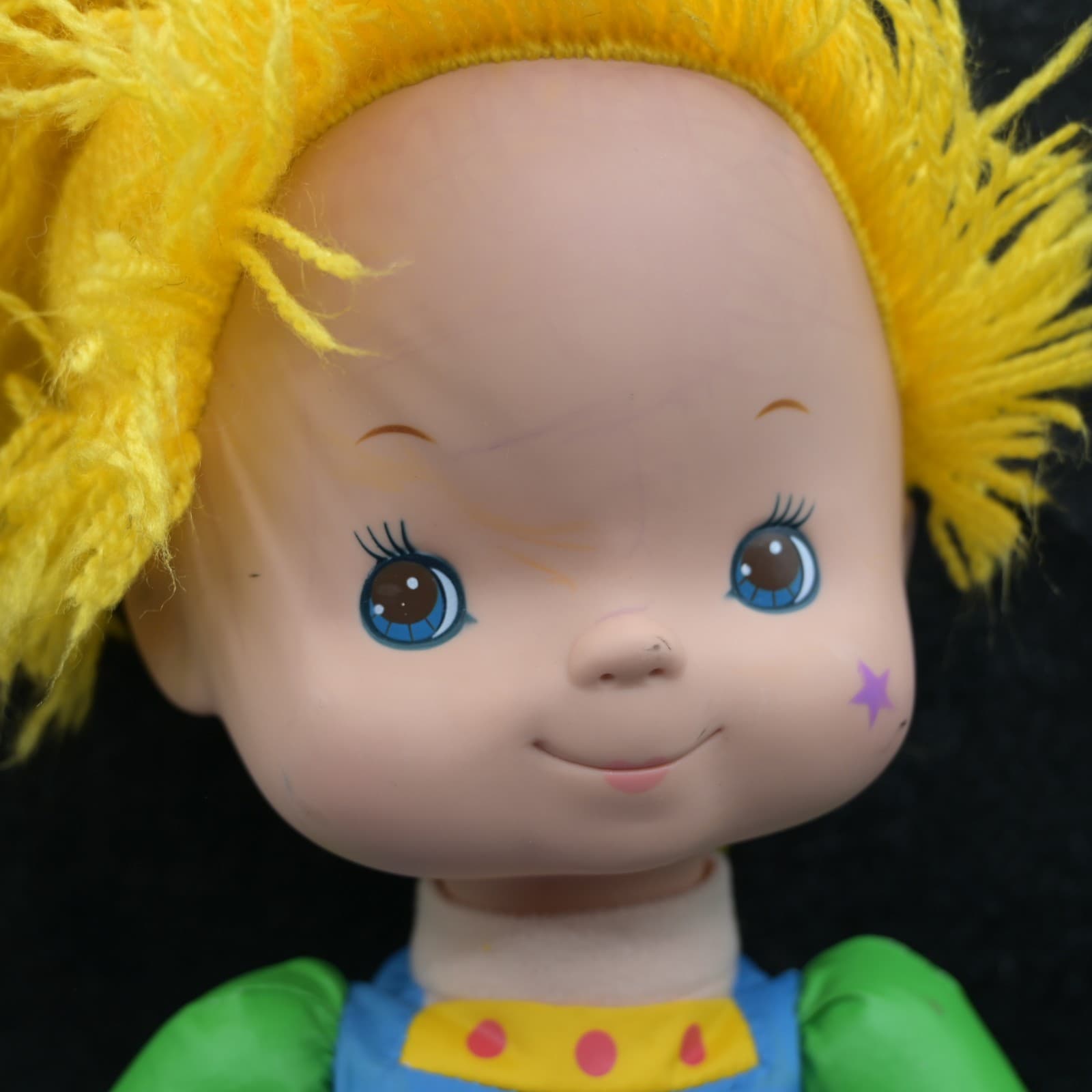 Hallmark Rainbow Brite Doll Soft 11” Plush No Dress 1983 Vintage - Thumbnail 2