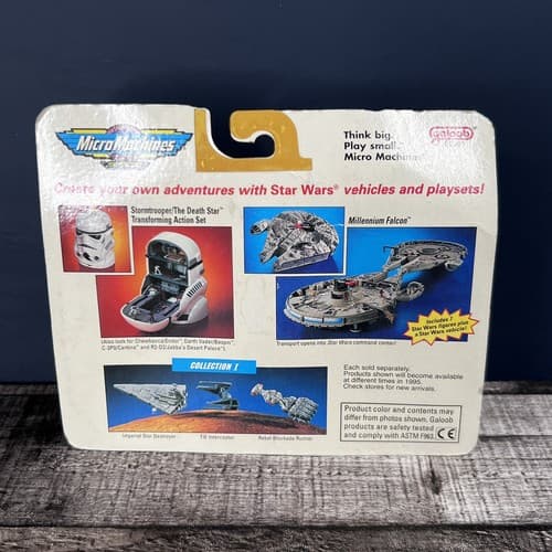 Vintage Micro Machines Star Wars Imperial Star Destroyer 1995 miniature Figure - Thumbnail 4