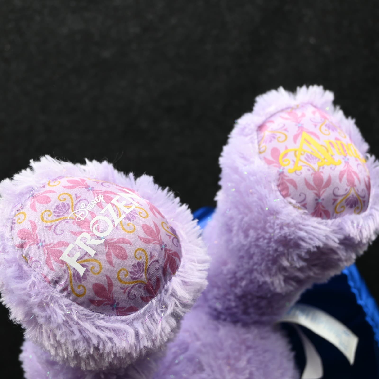 BUILD A BEAR PURPLE SPARKLE DISNEY FROZEN PRINCESS ANNA 18" PLUSH With Outfit - Thumbnail 4