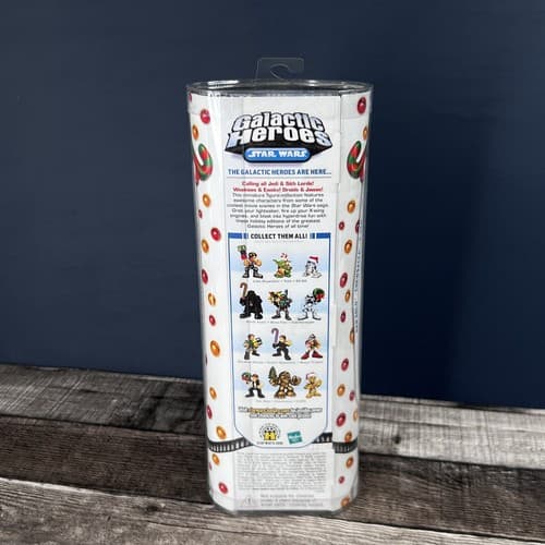 NIP Star Wars Galactic Heros Stockin Stuffers Chewbacca C3PO Han Solo - Thumbnail 7