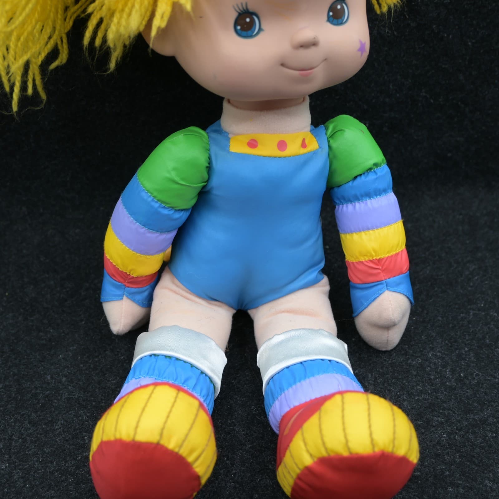 Hallmark Rainbow Brite Doll Soft 11” Plush No Dress 1983 Vintage - Thumbnail 3