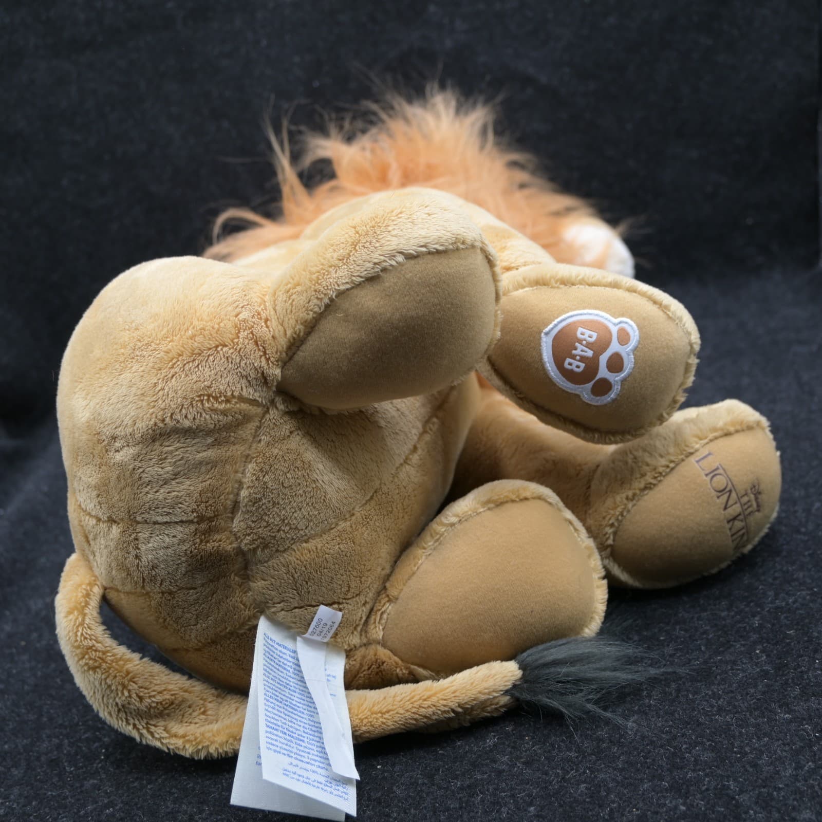 Build A Bear The Lion King Adult Simba Mufasa 17" Disney Plush - Thumbnail 7