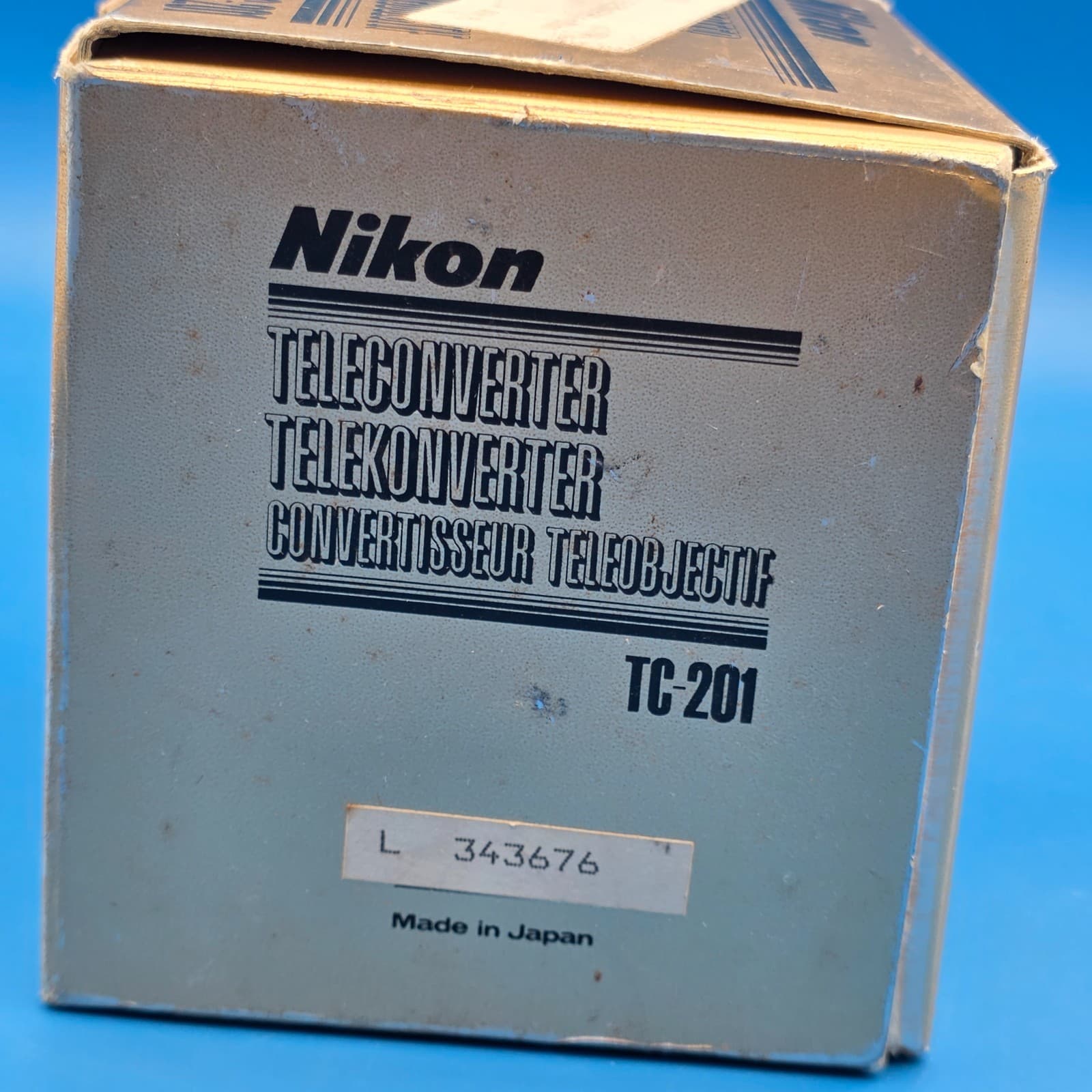 NIKON AI-S TC-201 2X TELECONVERTER 367285 Made in Japan - Thumbnail 11