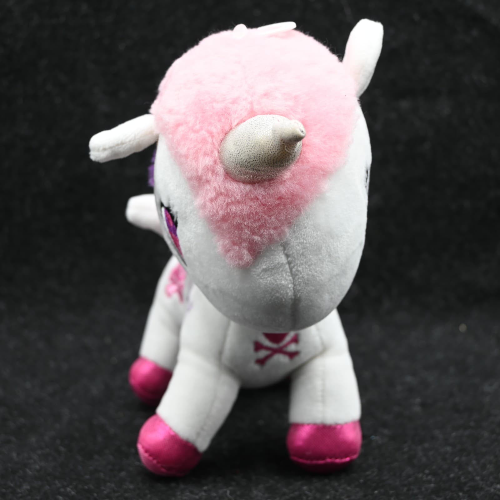 Tokidoki Lolopessa, a Unicorn Plush Toy 7.5” Tall Soft Pink White Purple Love - Thumbnail 3