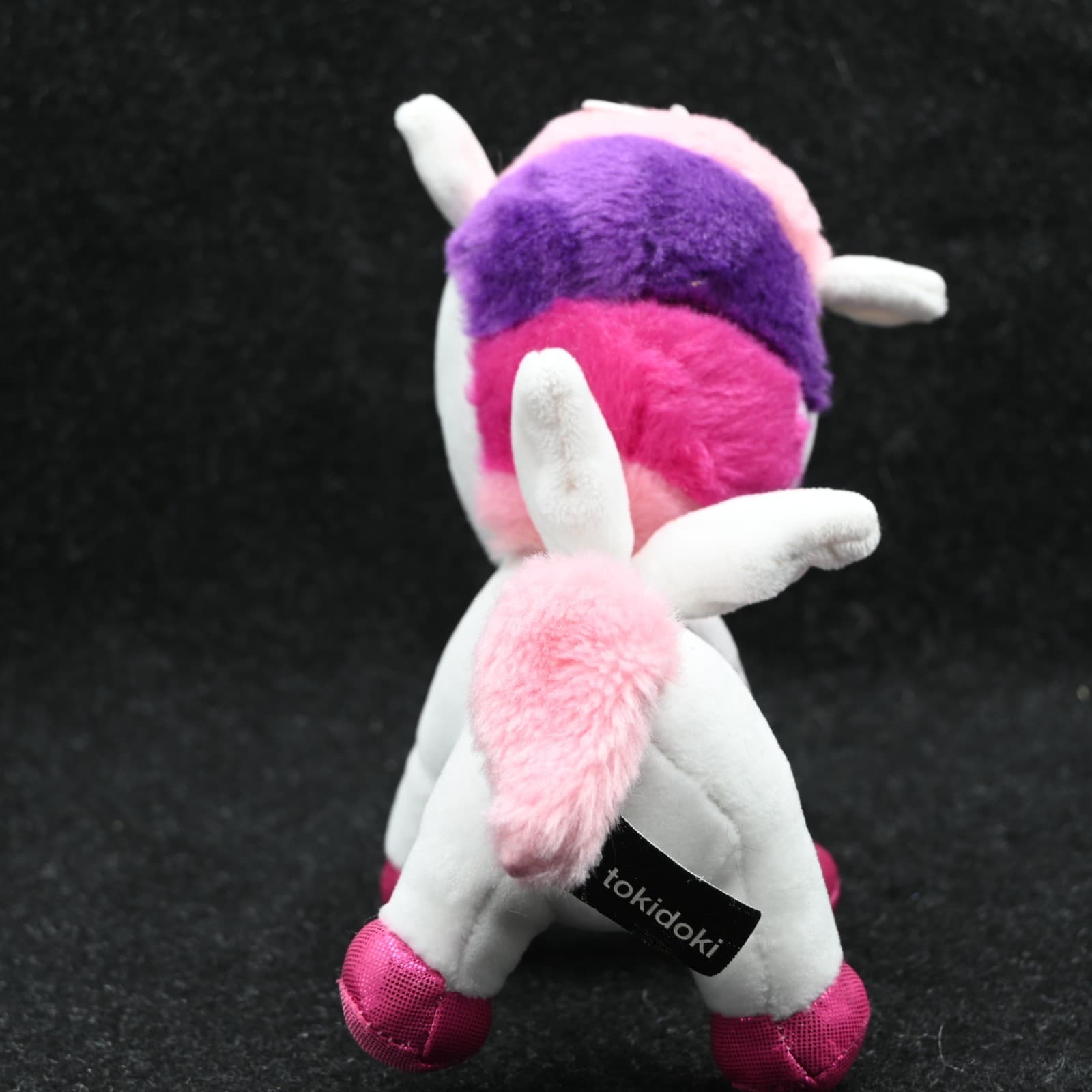 Tokidoki Lolopessa, a Unicorn Plush Toy 7.5” Tall Soft Pink White Purple Love - Thumbnail 7