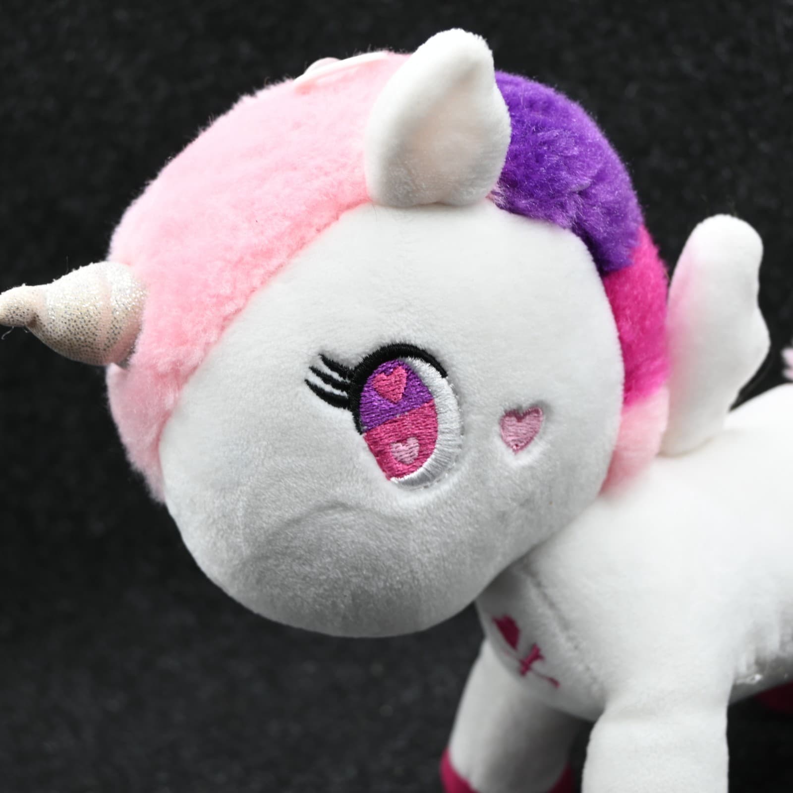 Tokidoki Lolopessa, a Unicorn Plush Toy 7.5” Tall Soft Pink White Purple Love - Thumbnail 2