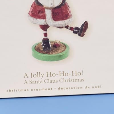 Hallmark Keepsake Ornament Jolly Ho-Ho-Ho Santa Claus Christmas - Thumbnail 2