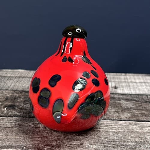 Oiva Toikka Firebird Art glass Design Birds by Toikka Iittala Finland - Thumbnail 4