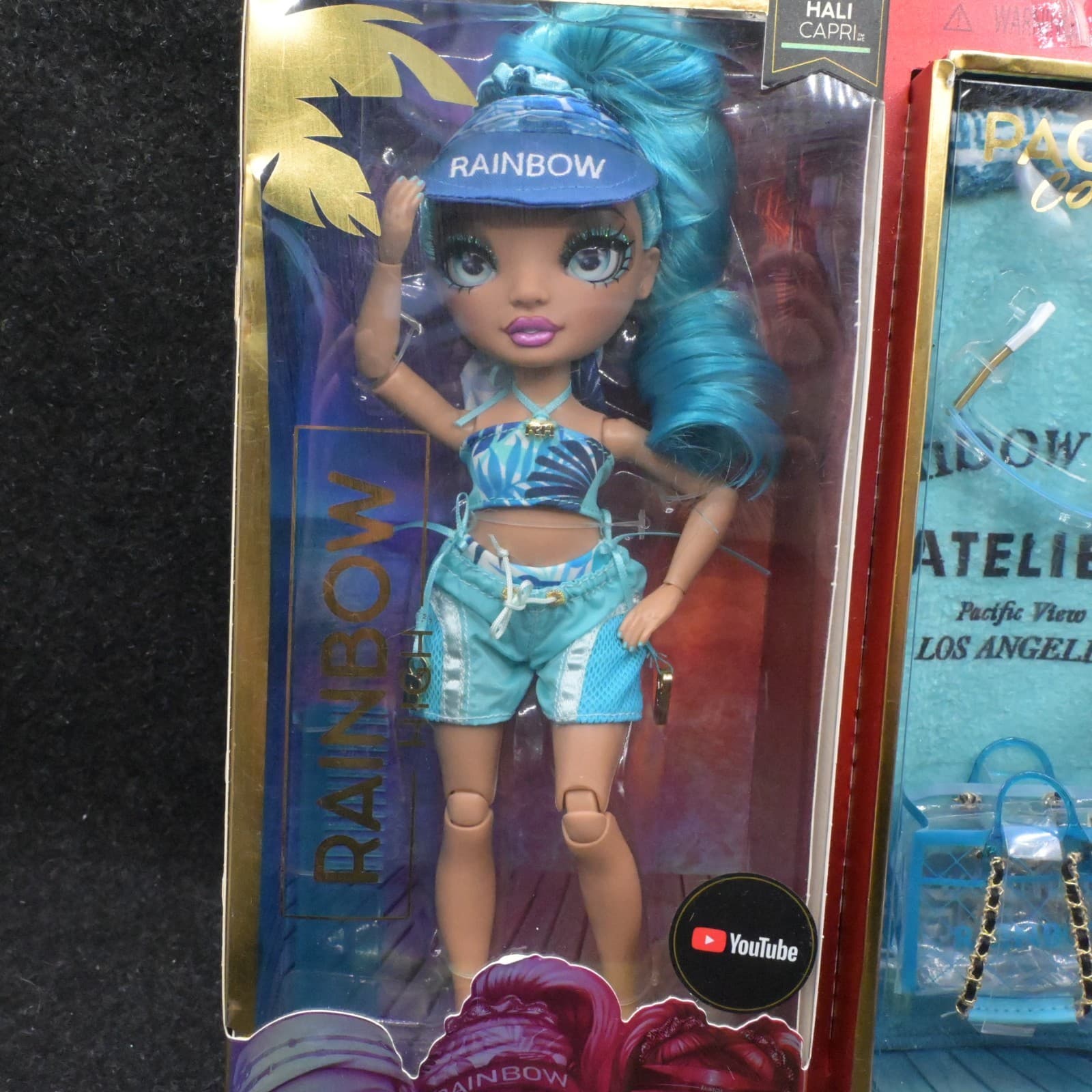 2021 MGA Rainbow High Pacific Coast Hali Capri Fashion Doll NIB - Thumbnail 3