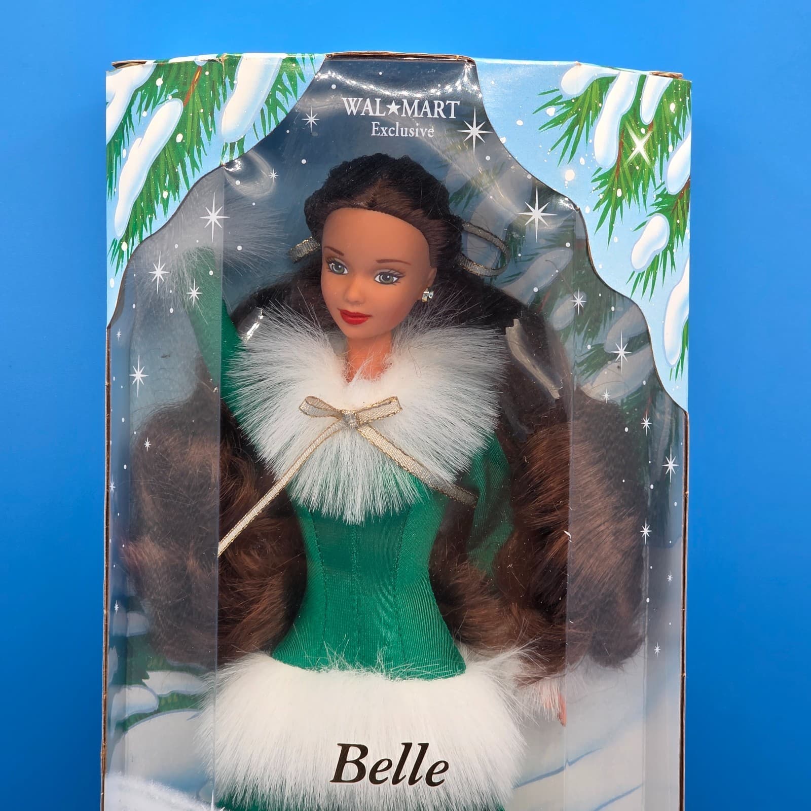 Vtg 1998 Mattel BELLE Beauty Beast Barbie 19701 New in Box Walmart Exclusive - Thumbnail 5