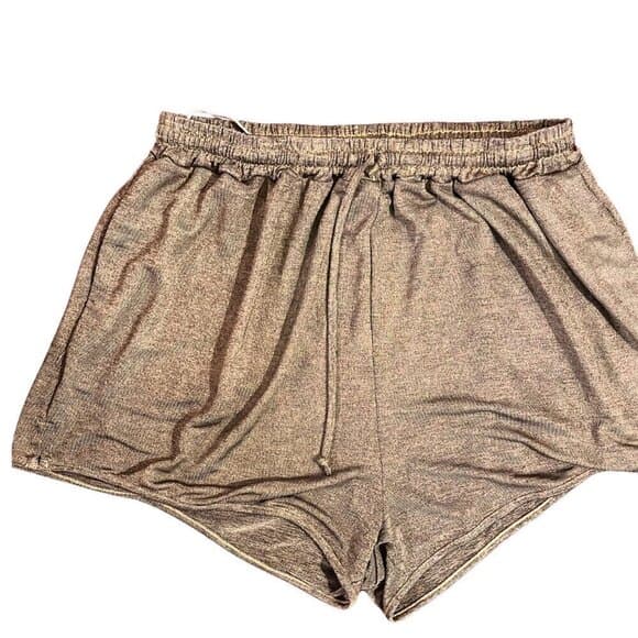 Minkpink \ Gold shorts with pockets / Medium - Thumbnail 3