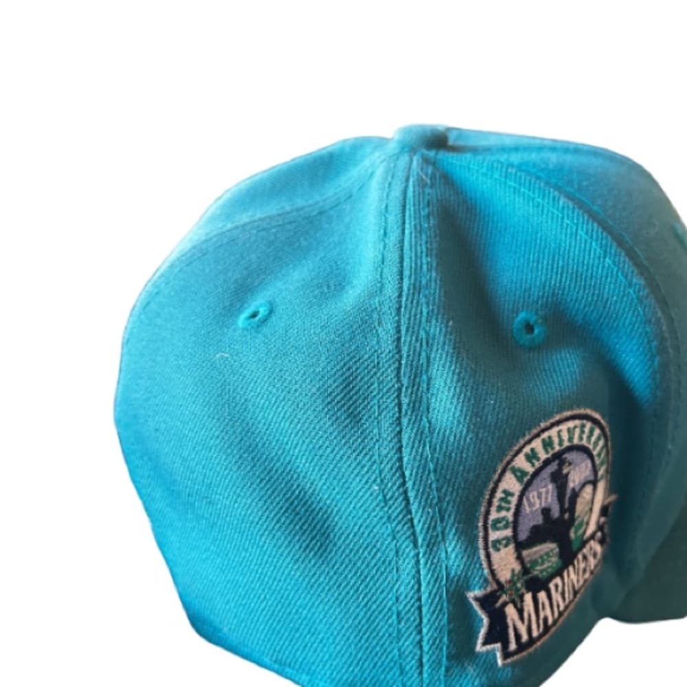 Seattle Mariners New Era 59Fifty fitted hat with 30th Anniversary side patch - Thumbnail 3