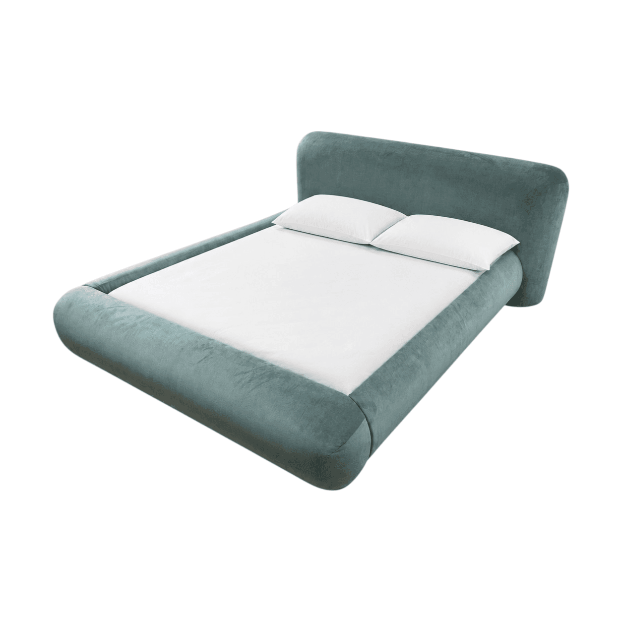 Lulu and Georgia Penley Rounded Full Platform Bed - Thumbnail 3