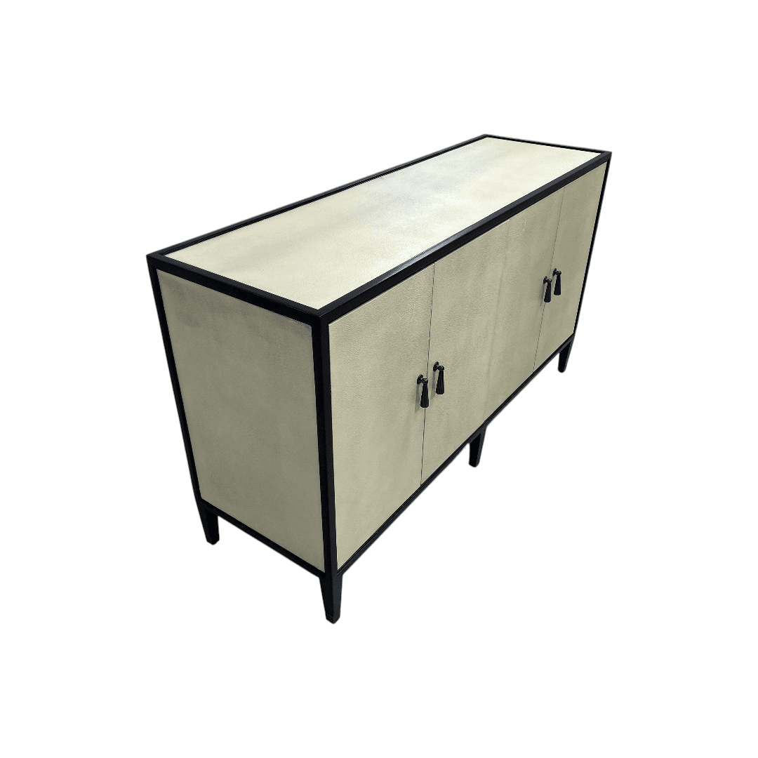 Currey & Co Evie Shagreen Credenza - Thumbnail 8