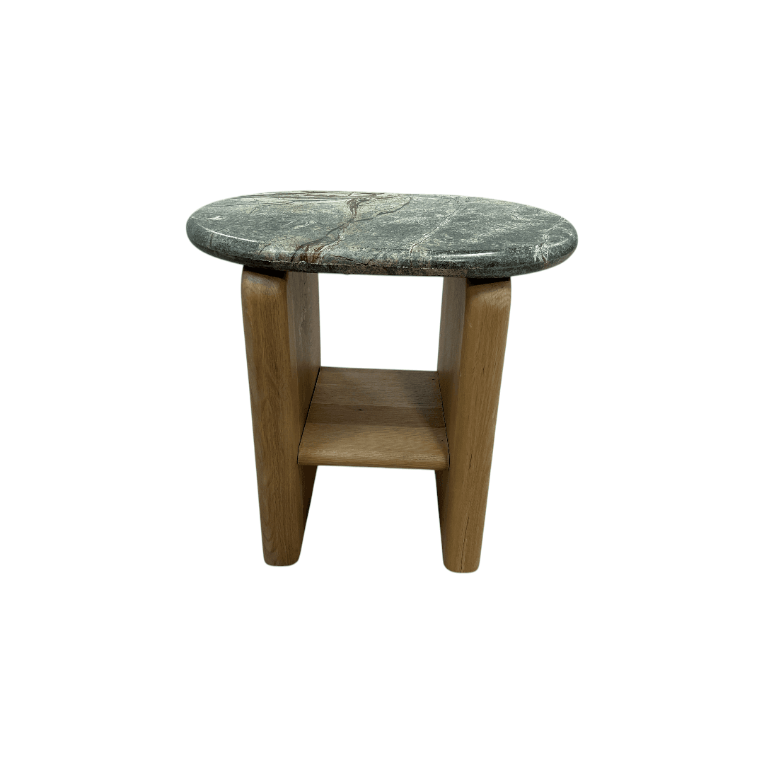 The Citizenry Mayra Marble Side Table - Thumbnail 2