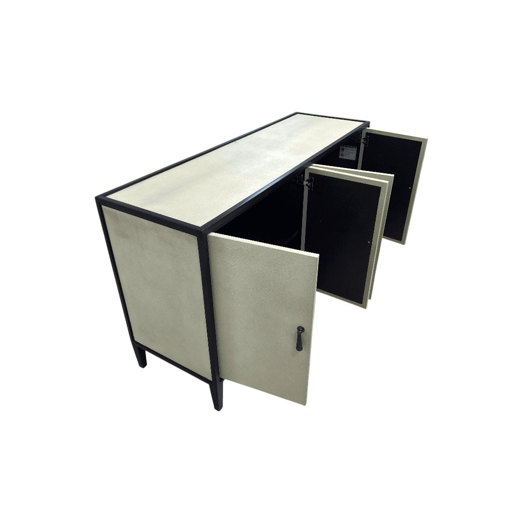 Currey & Co Evie Shagreen Credenza - Thumbnail 14