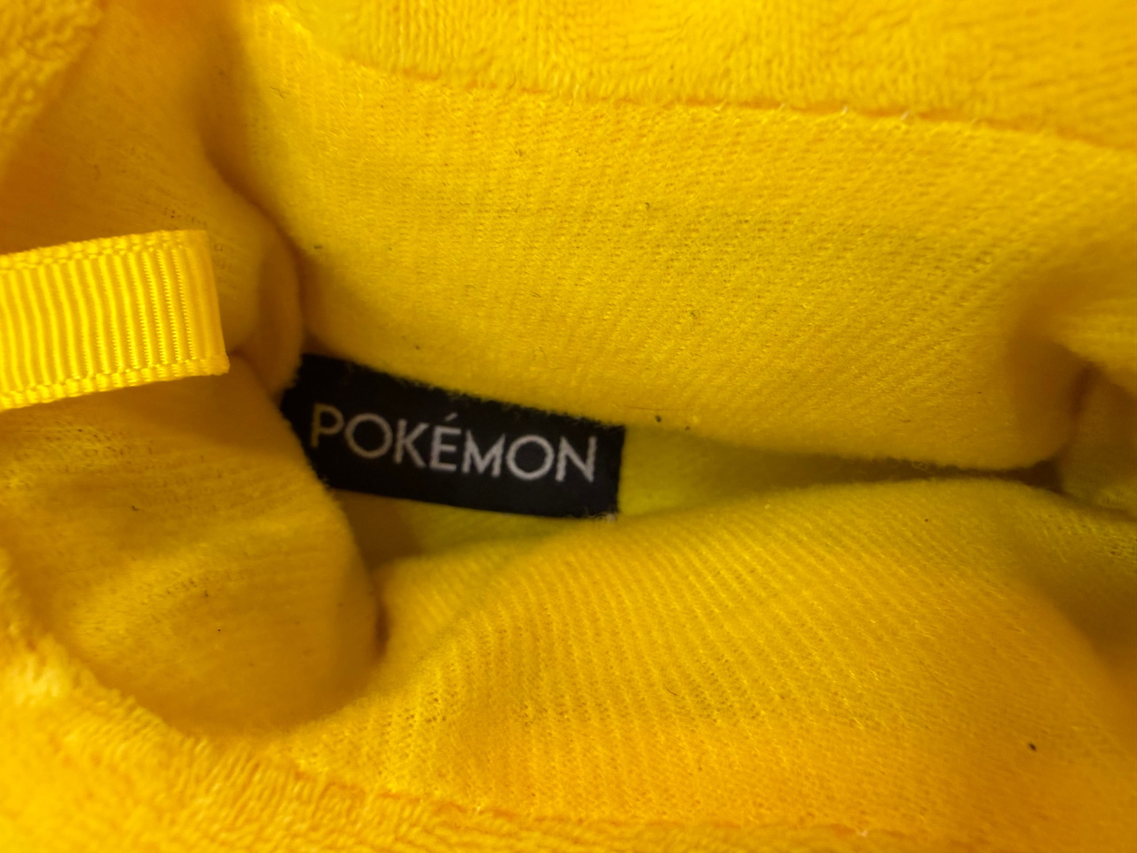 Pokémon Pikachu Winking Plush Slippers Kids Sz 13/1 Yellow - Thumbnail 3