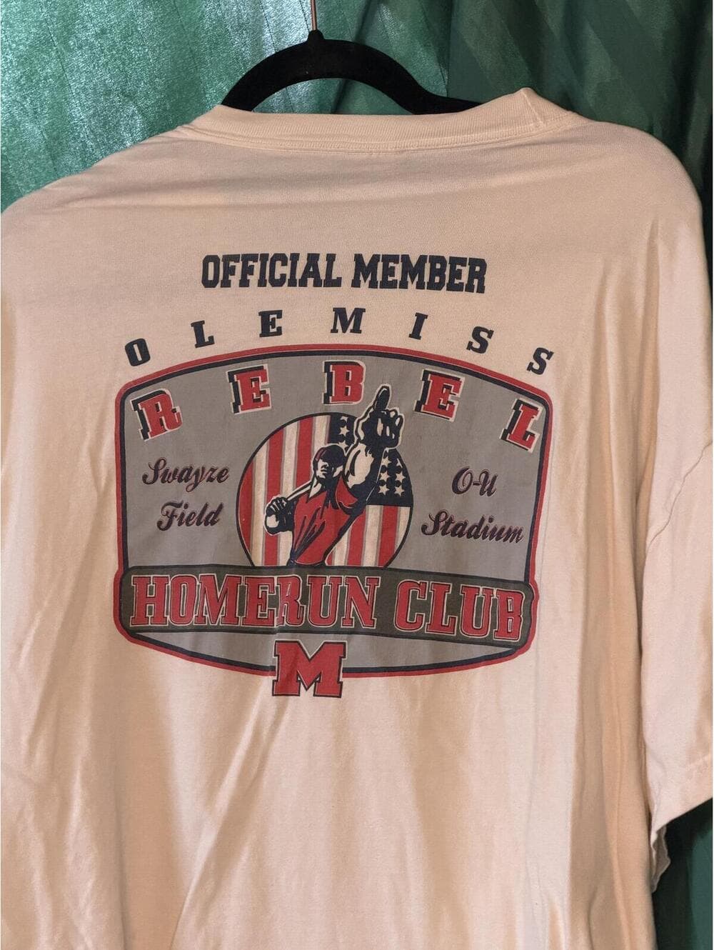 Oxford T-Shirt Co Ole Miss Rebels Homerun Club Swayze Field - Thumbnail 2
