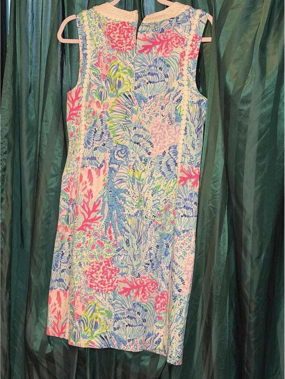 NWT Lilly Pulitzer Mila Stretch Shift Dress - Sink or Swim - Thumbnail 6